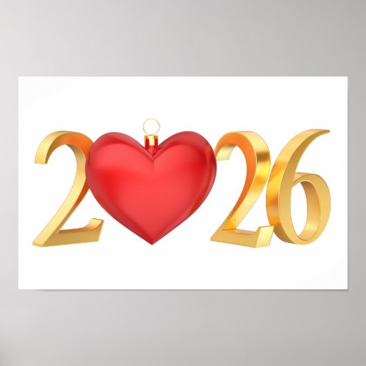 2026年新年あけましておめでとうございます ポスター (正面)