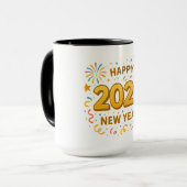 2026年新年あけましておめでとうございます マグカップ (正面左)