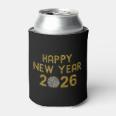 2026年新年あけましておめでとうございます 缶クーラー (缶正面)