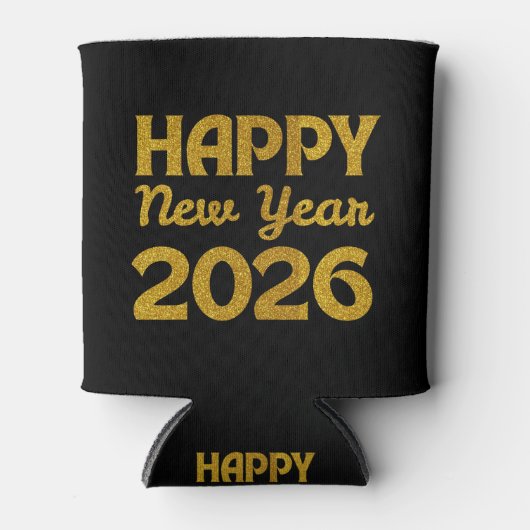 2026年新年あけましておめでとうございます 缶クーラー (正面)