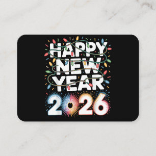 2026年新年あけましておめでとう2026年新年あけましておめでとう 名刺