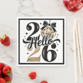 2026年新年あけましておめでとう スタンダードランチョンナプキン (インサイチュ)