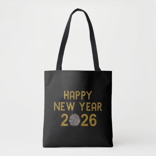 2026年新年あけましておめでとう トートバッグ (正面)