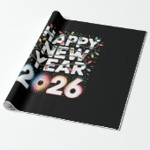 2026年新年あけましておめでとう ラッピングペーパー (アンロールド)