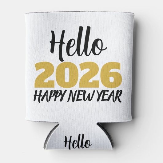 2026年新年あけましておめでとう 缶クーラー (正面)