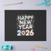 2026年新年あけましておめでとう 薄葉紙 (クラフト)
