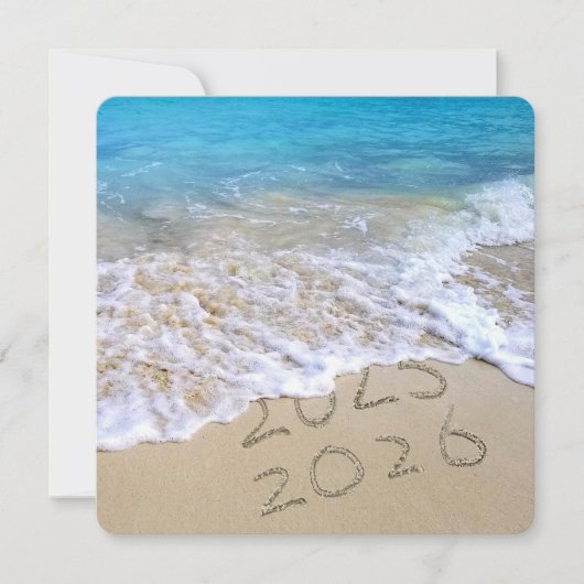 2026年新年おめでとうオーシャンビーチ シーズンカード (正面)