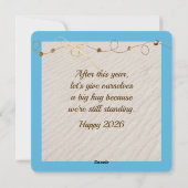 2026年新年おめでとうオーシャンビーチ シーズンカード (裏面)