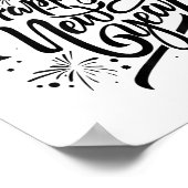 2026年新年おめでとう花火_1 ポスター (角)