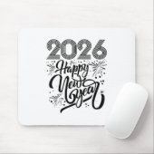 2026年新年おめでとう花火_1 マウスパッド (マウス)