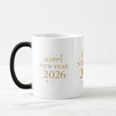 2026年新年おめでとう エレガント コーヒーマグ モーフィングマグカップ (左)