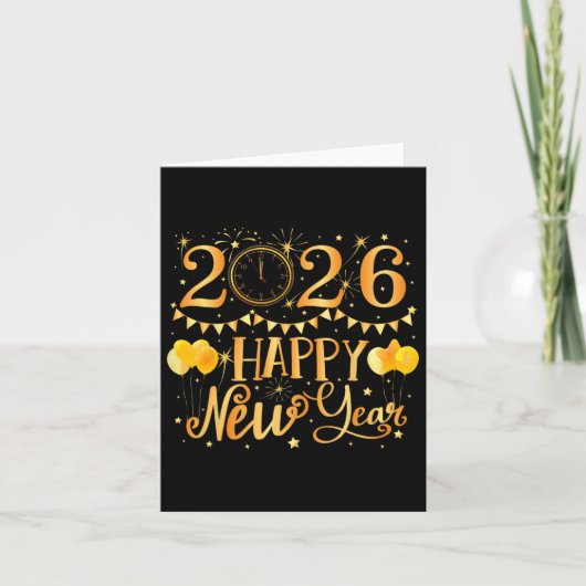 2026年新年おめでとう カード (正面)