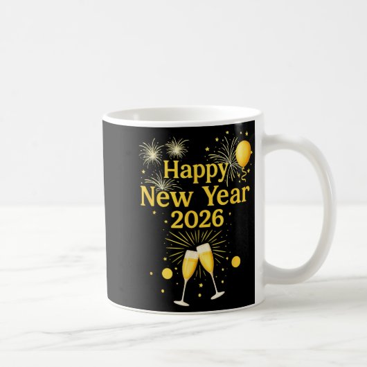 2026年新年おめでとう コーヒーマグカップ (右)
