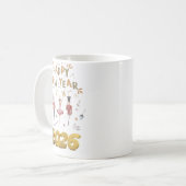 2026年新年おめでとう コーヒーマグカップ (正面左)