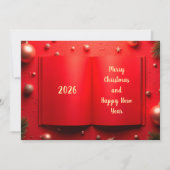 2026年新年おめでとう シーズンカード (正面)