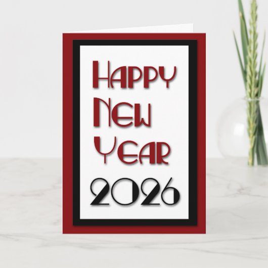 2026年新年おめでとう シーズンカード (正面)