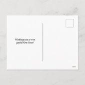 2026年新年おめでとう シーズンポストカード (裏面)