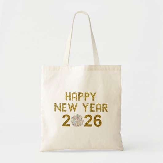 2026年新年おめでとう トートバッグ (正面)