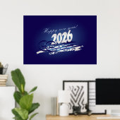 2026年新年おめでとう ポスター (ホームオフィス)