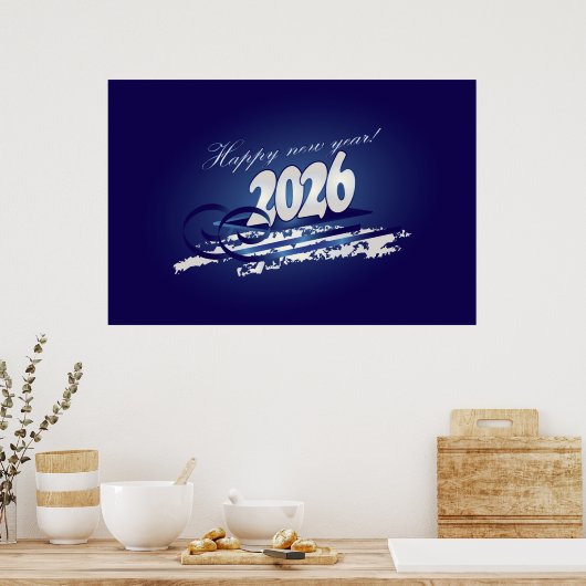 2026年新年おめでとう ポスター (キッチン)