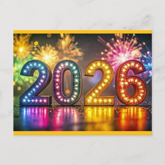 2026年新年おめでとう ポストカード (正面)