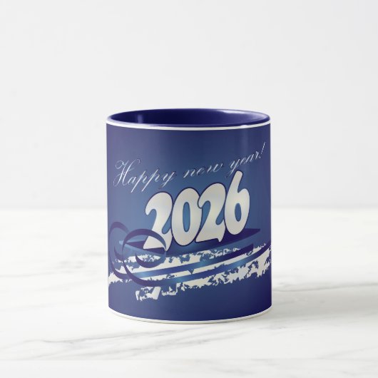 2026年新年おめでとう マグカップ (中央)