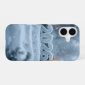2026年新年おめでとう frosty calm iPhone 16ケース (裏面横)