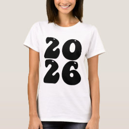 2026年新年おめでとう Tシャツ