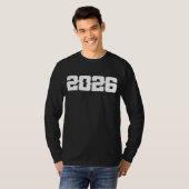 2026年新年おめでとう Tシャツ (正面フル)