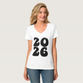 2026年新年おめでとう Tシャツ (正面フル)