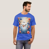 2026年新年おめでとうTシャツ | 祝祭の祝賀 Tシャツ (正面フル)