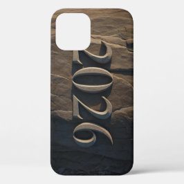 2026年新年のための3Dナンバーデザイン iPhone 12ケース