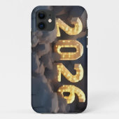 2026年新年のための3Dナンバーデザイン Case-Mate iPhoneケース (裏面)