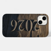 2026年新年のための3Dナンバー デザイン Case-Mate iPhoneケース (裏面 (横))