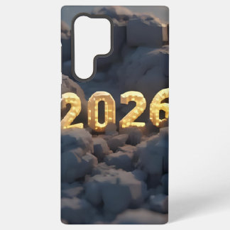 2026年新年のための3Dナンバー デザイン SAMSUNG GALAXY S22 ULTRAケース
