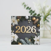 2026年新年の挨拶カード シーズンカード (スタンド正面)