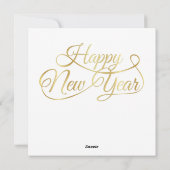 2026年新年の挨拶カード シーズンカード (裏面)