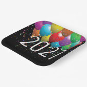 2026年新年の風船 ペーパープレート (傾斜あり)