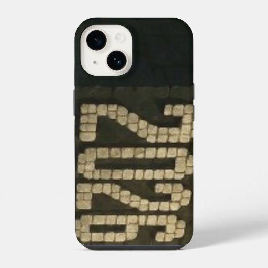 2026年新年の3D数字デザイン iPhoneケース (裏面)