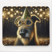 2026年新年アイリッシュウルフハウンド マウスパッド (正面)