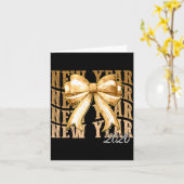 2026年新年イブコケットパーティーゴールドファミ カード (黄色い花)