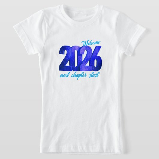 2026年新年ガールズファインジャージーTシャツ Tシャツ (レイダウン)