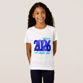 2026年新年ガールズファインジャージーTシャツ Tシャツ (正面フル)