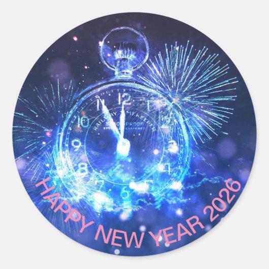 2026年新年ギフト ラウンドシール (正面)