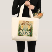 2026年新年コージィトートバッグ ラージトートバッグ (正面(商品))