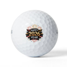 2026年新年ゴルフボール