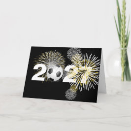 2026年新年サッカーボール シーズンカード