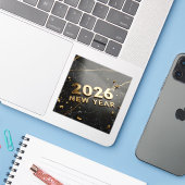 2026年新年ステッカー シール (ノートパソコンとiPhone)
