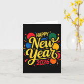 2026年新年パーティーバルーン家族マッチングM カード (黄色い花)