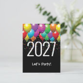 2026年新年パーティー風船 招待状 (スタンド正面)